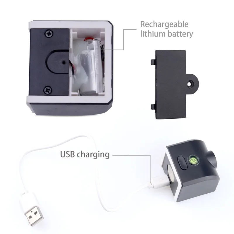 Лазерный уровень 2 красных зеленых горизонтальных и вертикальных лазерных