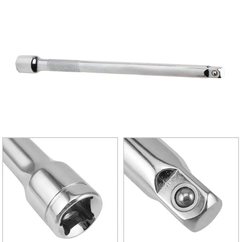 

1/4 Advanced Ratchet Wrench Adapter Auto Repair Wrench Extension Rod Repair Socket Set Durable Hand Tool
