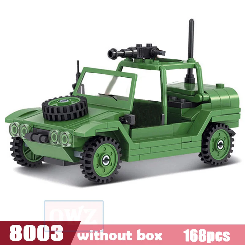 Армейский Танк совместим с Lego Строительные кирпичи военные оружие Brinquedo Menina