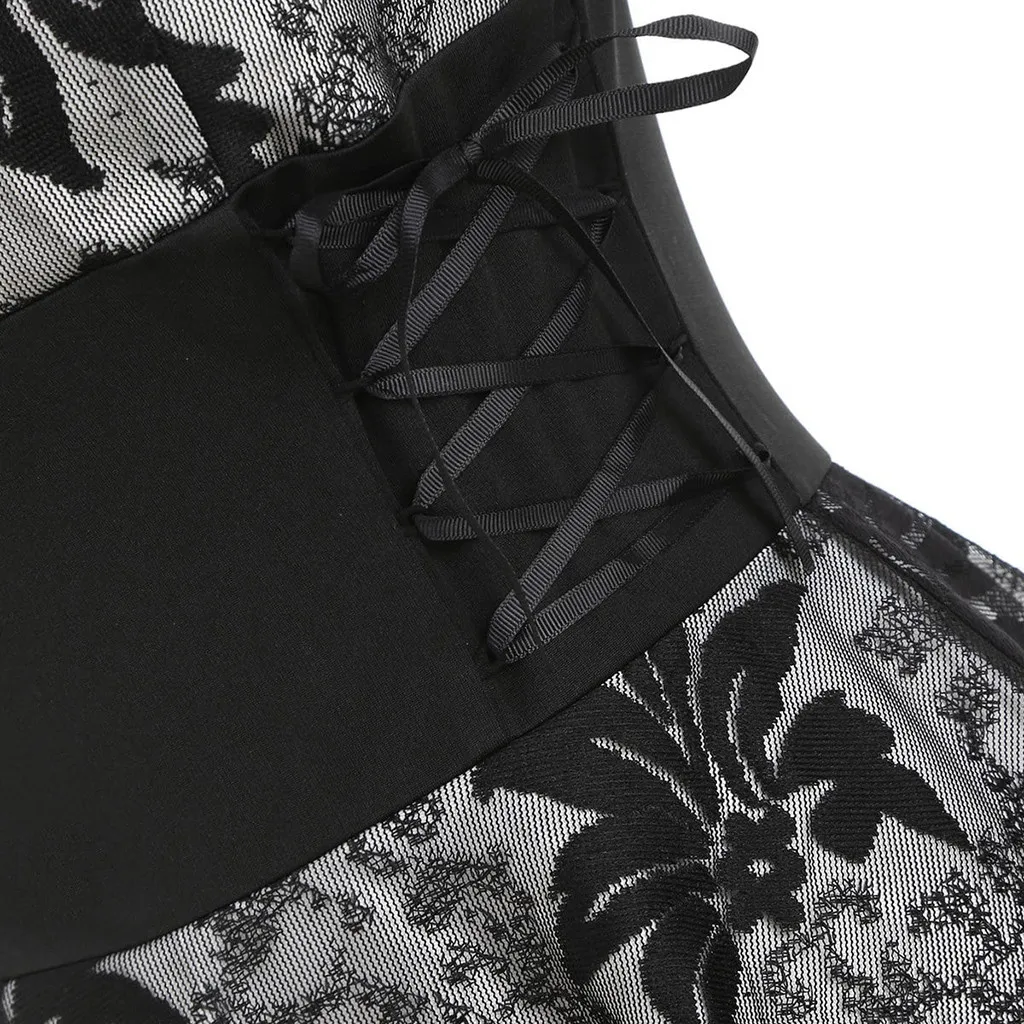 

Womne Vintage High Grade Cami Bandage Lace Up High Low Dress Party Dress sexy mini dress party club sleeveless women