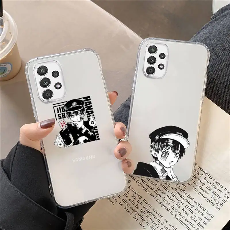 

Toilet Bound Hanako Kun Phone Case For Samsung A 51 50 52 12 21s 31 40 70 71 note S 20 10 21 ultra plus fe clear coque shell