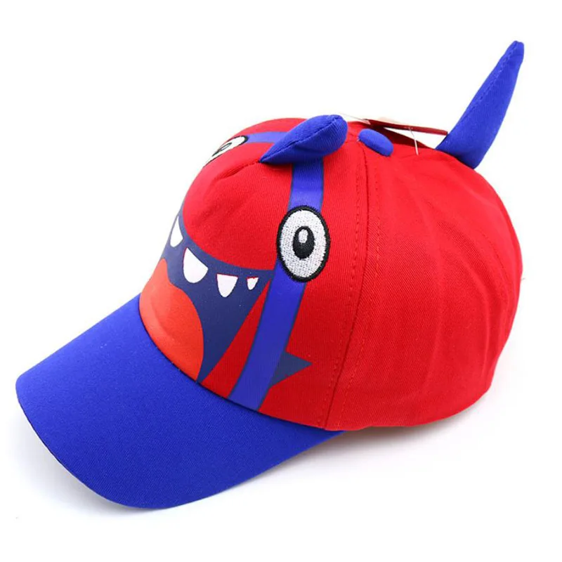 Doitbest 2020 Children Baseball Cap dinosaur cartoon summer Hip Hop kids Hats Boys Girls hat Caps snapback gorras | Аксессуары для
