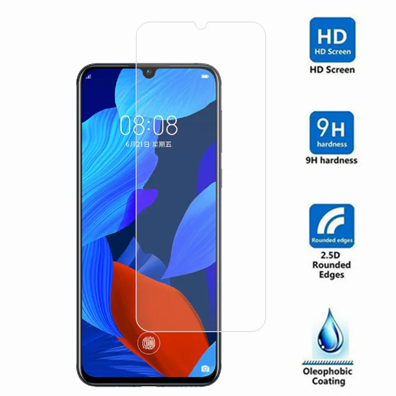 10 шт 9H 2.5D Закаленное стекло для huawei Nova 5T 5 5i Pro 4 4E 3i 3E 3 Lite 2i 2 HD защитная пленка