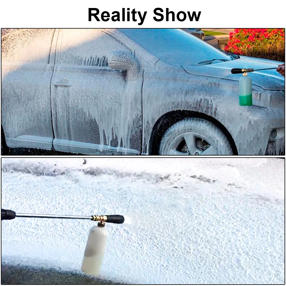 Мойка высокого давления пенная насадка 1/4 &quotбыстрый соединитель генератор пены 1