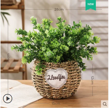 Имитация искусственного цветка украшенные цветами в горшках гостиная магазин