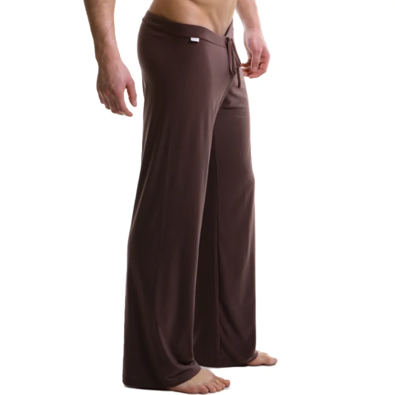 Сексуальное мужское нижнее белье свитер с капюшоном шелковое домашняя одежда