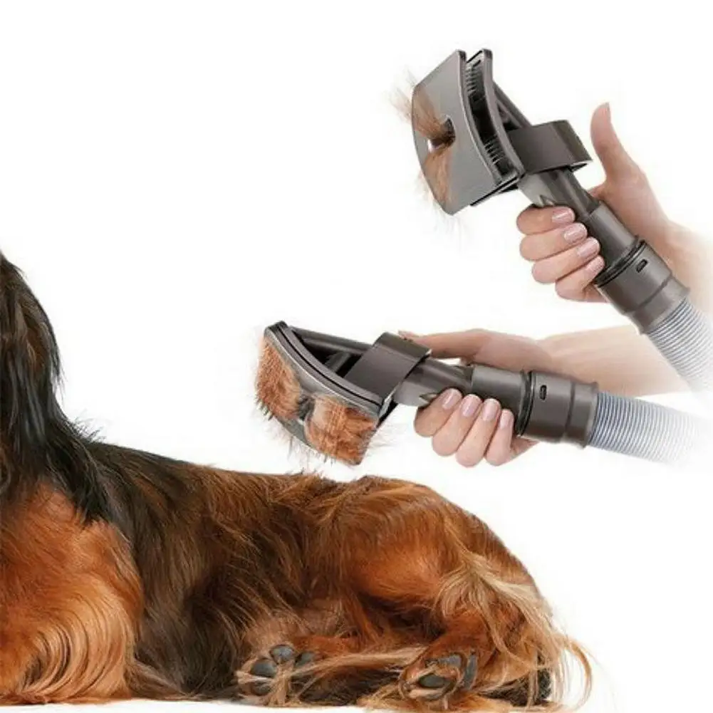 

Вакуумная щетка для груминга домашних животных, набор инструментов для вычесывания и удаления шерсти у собак и кошек