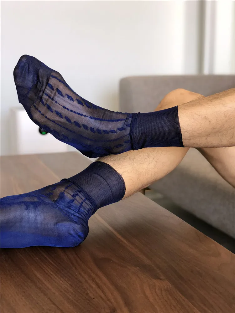 Носки без пятки нарядные носки подарки для мужчин прозрачные экзотическая