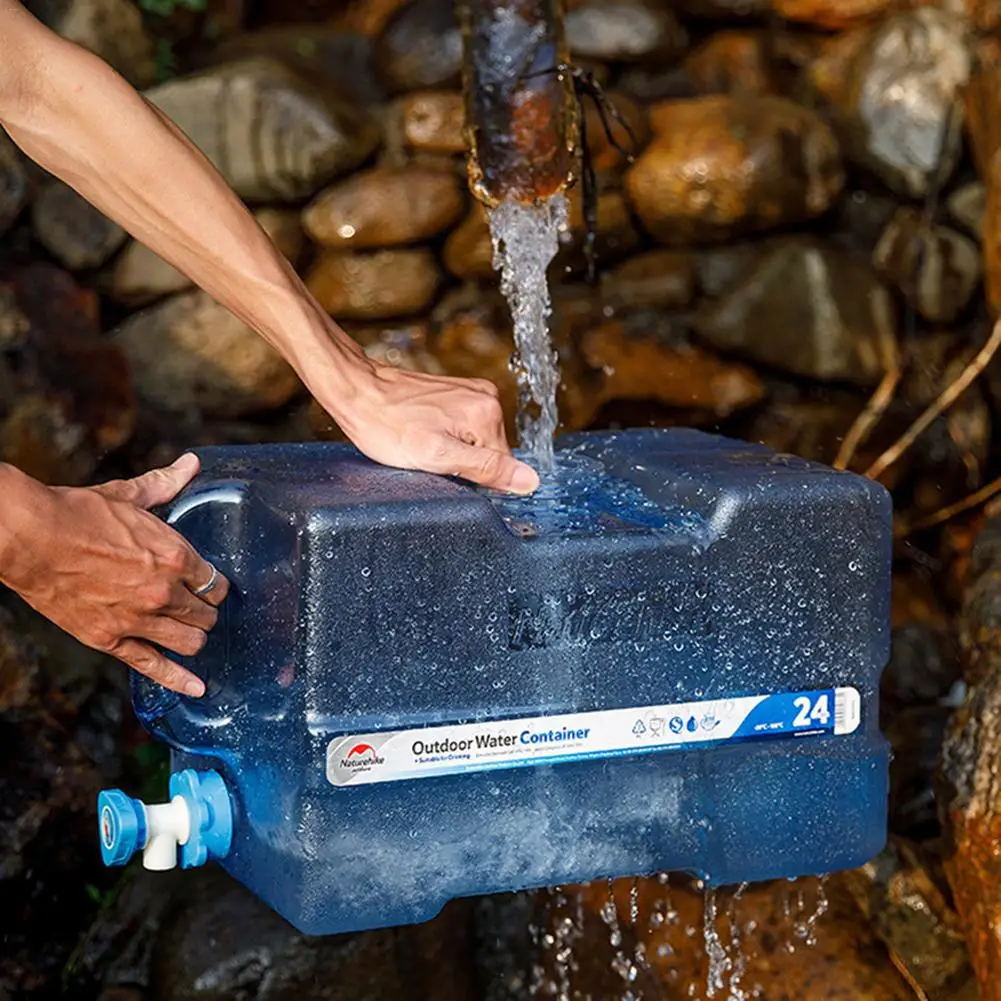 Бак для воды 24 л емкость квадратный походный контейнер пикника аксессуары отдыха