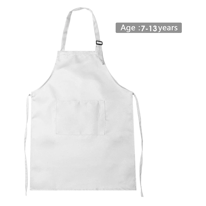 HOT-6-Piece Children's Apron and Chef Hat Set Adjustable Kitchen for Cooking Painting | Дом и сад