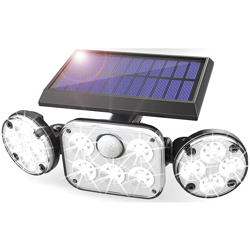 

78LED Solar Light Outdoor 3 Modes Motion Sensor PIR Wall Light Waterproof Solar Lamp Solar Powered Sunlight Garden Decoration