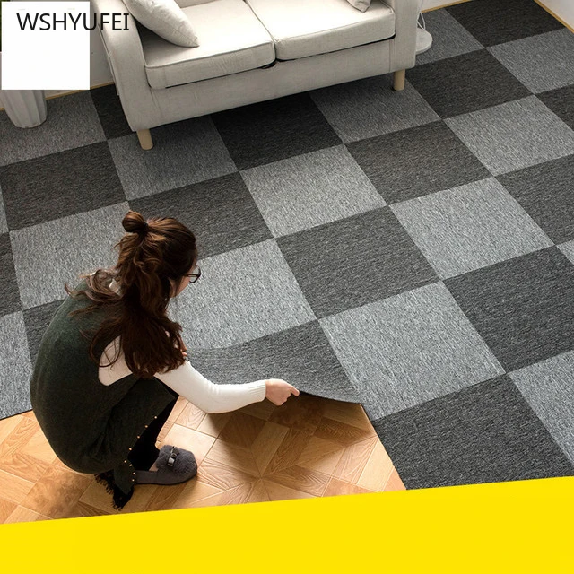 Квадратный Ковер с мозаикой для офиса 1 шт. офисный ковер офисное здание