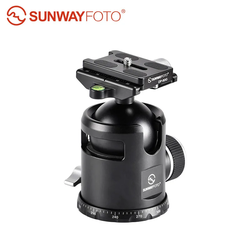 Фото SUNWAYFOTO EB-52 EPIC Series Traveler с шаровой головкой, штатив для DSLR-камеры, штатив с шаровой головкой, профессиональный монопод, панорамный №2