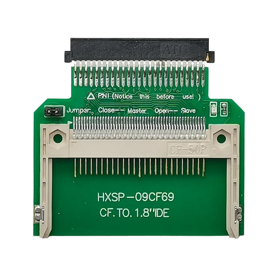 CF карт до 1 8 &quotIDE/SATA 50 Pin адаптер конвертер жесткого диска переходная карта