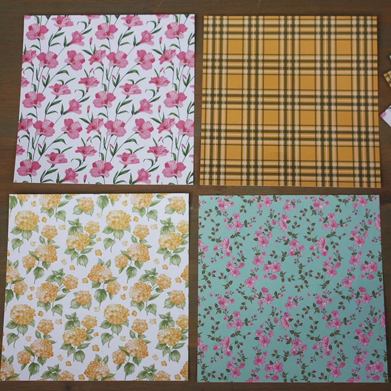 6 Inch Scrapbooking Patterned Paper 24 Sheets Papr Packs | Дом и сад