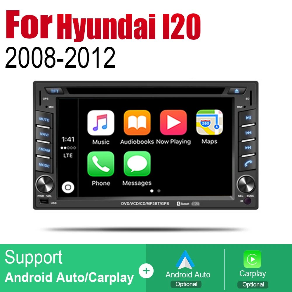 Автомобильный радиоприемник ZaiXi Android стерео DVD GPS навигация для Hyundai I20 2008 ~ 2012 Bt Wi Fi