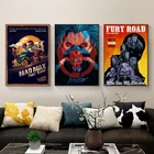 Картина на холсте Mad Max Fury Road, Классические кинопостеры и принты, настенные картины в скандинавском стиле для спальни