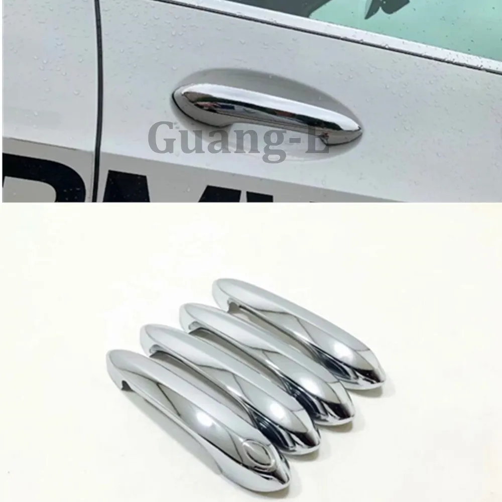 

Car Styling Sticks Frame Lamp Trim ABS Chrome Door Handle Armrest Handrail 4pcs For Bmw X5 Xdrive G05 2019 2020 2021