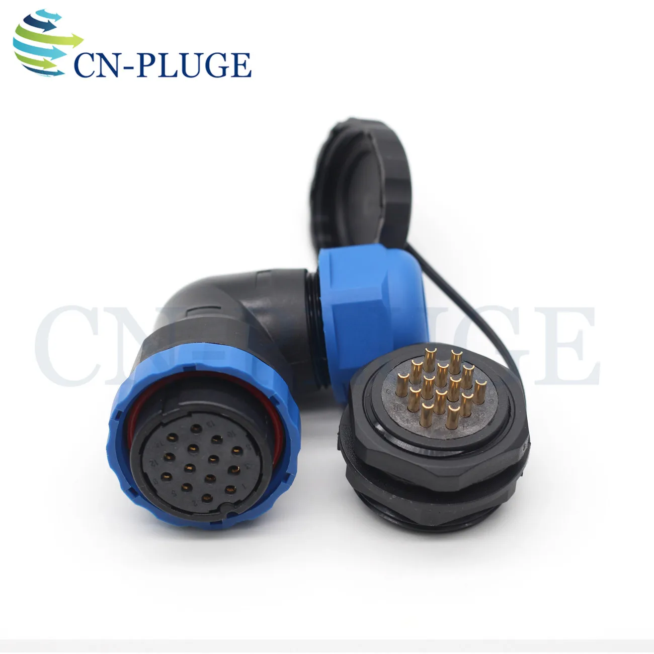 SP28 Тип 14-контактный светодиодный разъем питания водонепроницаемый штекер и
