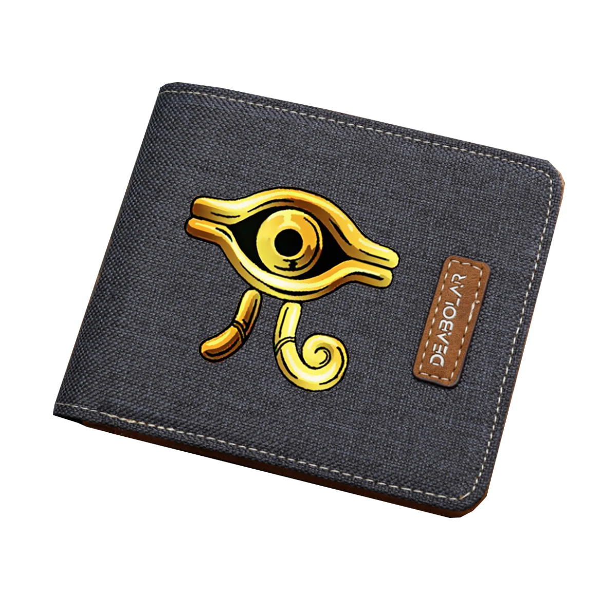 Игра аниме Yu Gi Oh! Бумажник Для мужчин wo короткие печать сумочки известного бренда