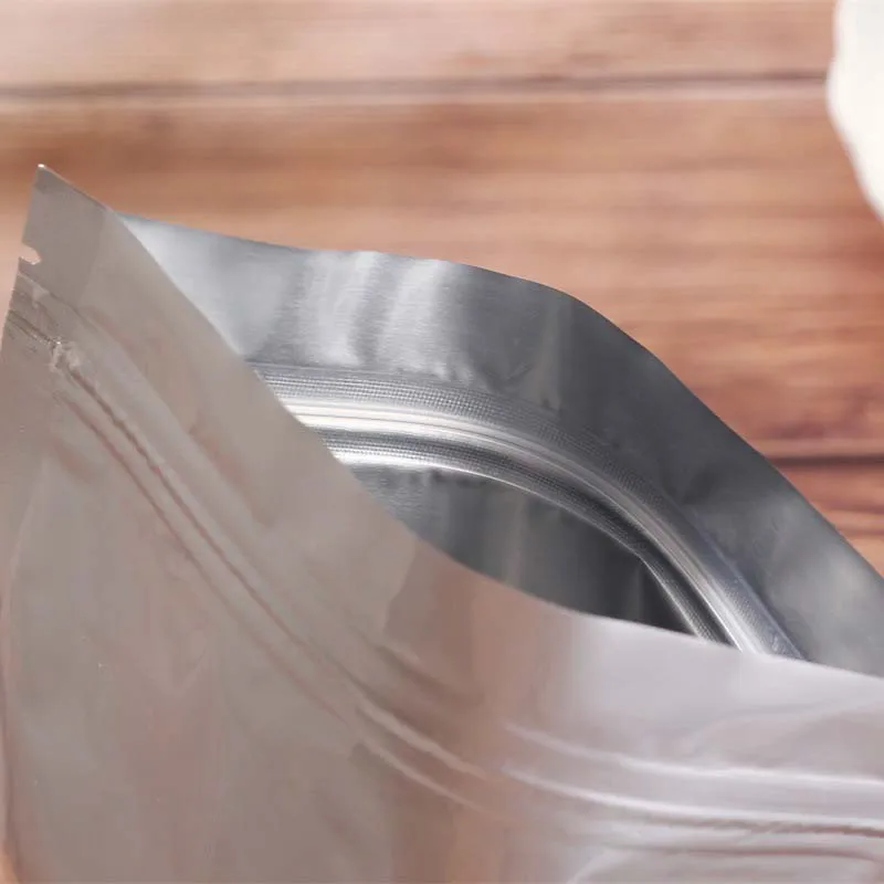 Упаковка из алюминиевой фольги пакеты для еды с застежкой молнией розничная