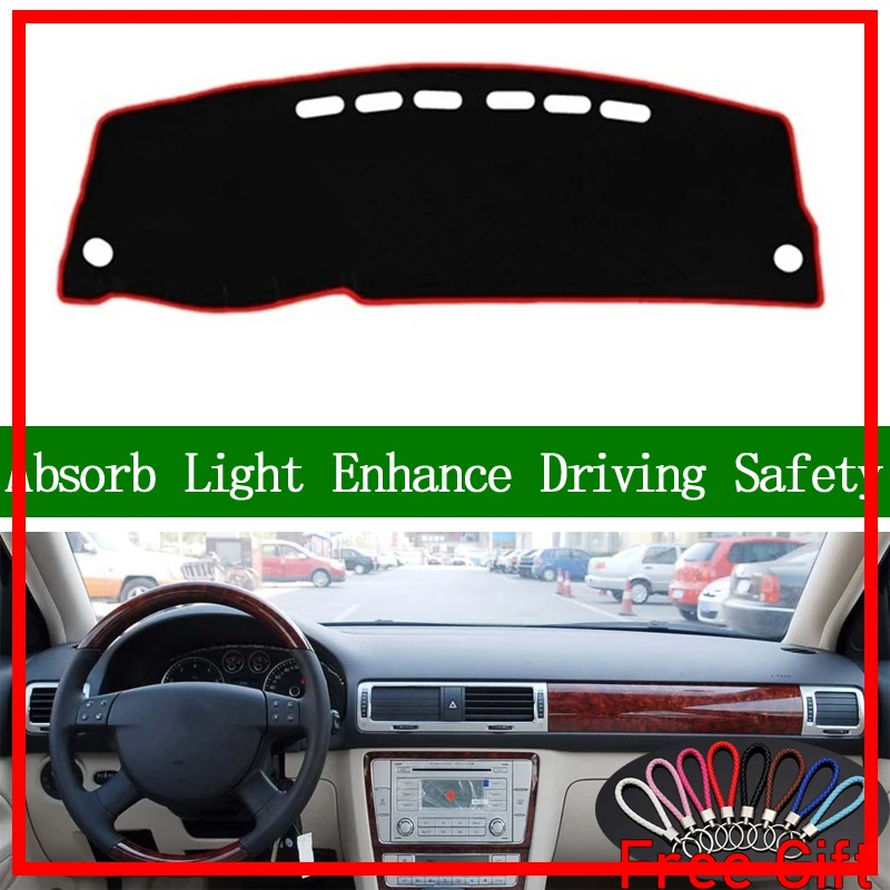 

Чехол для приборной панели Volkswagen passat 2009 2010 2011, солнцезащитный козырек, нескользящий коврик для приборной панели, коврик, автомобильные накл...