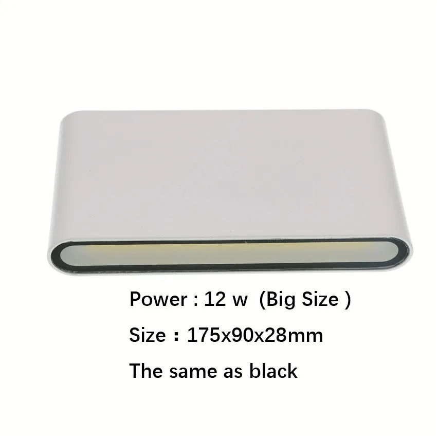 Уличная Водонепроницаемая настенная лампа IP65 современный алюминиевый