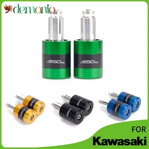 NEW Motorcycles Handlebar Grips Plug Slider Handle Bar Ends Fit For Kawasaki Z650 Z 650 RS 2021 2022 Z650 650RS