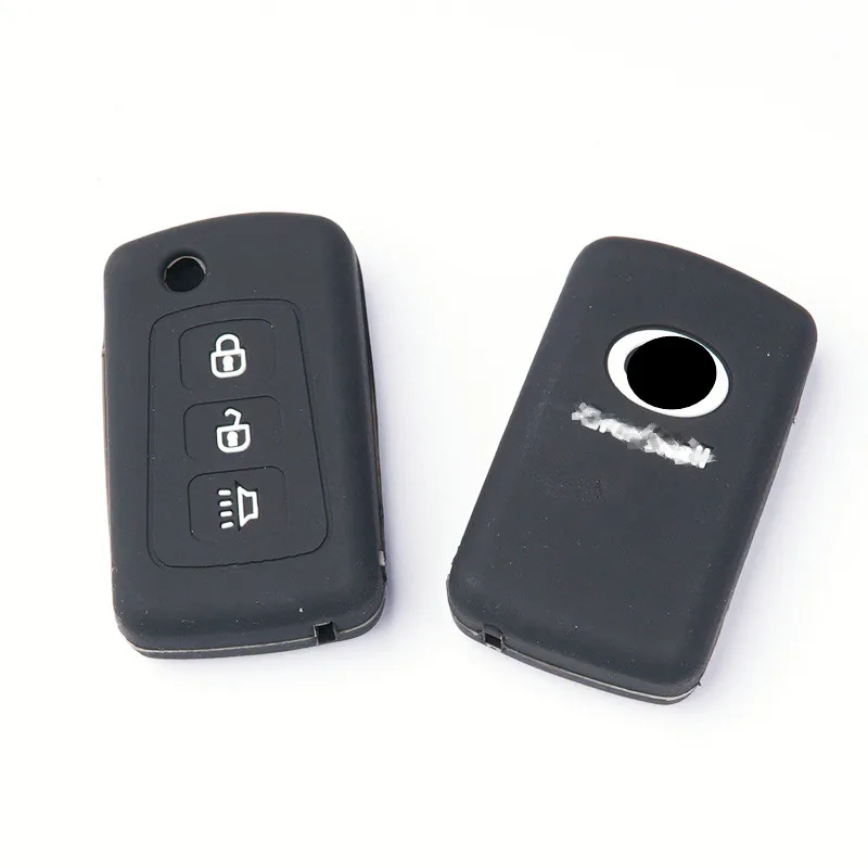 

Silicone Remote Key Case Car Styling For Great Wall Haval Hover H1 H3 H5 H6 3 Buttons Folding Key Cover Holder Car Accessories
