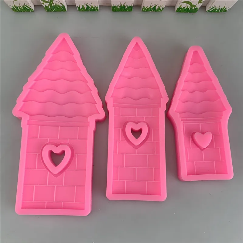 Форма для выпечки силиконовая с изображением замка украшения торта | Дом и сад