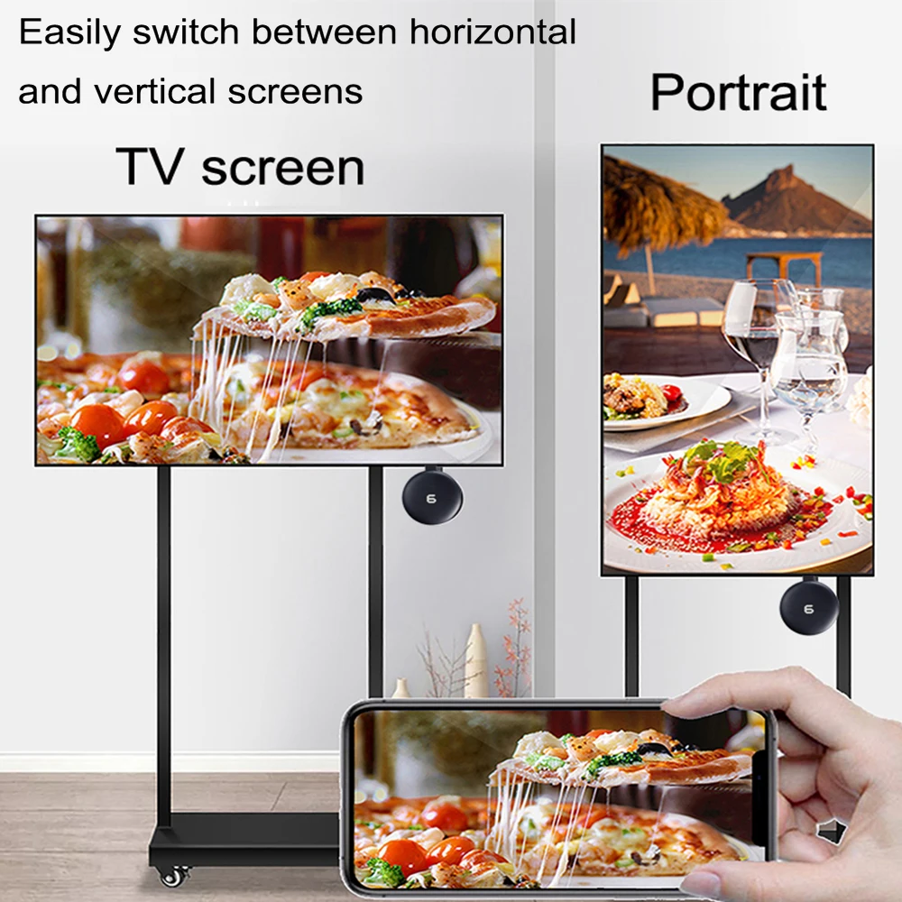 G6 Miracast Android Dongle Mirascreen HDMI-совместимый Airplay TV Stick беспроводной дисплей приемник 1080P