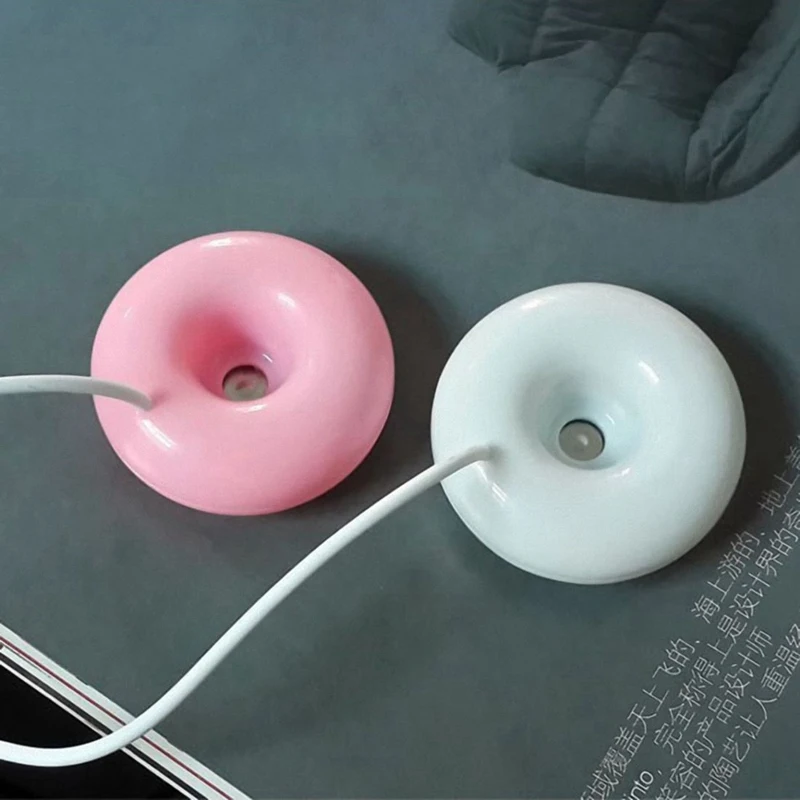2 шт розовый пончик увлажнитель Usb офисный настольный мини портативный