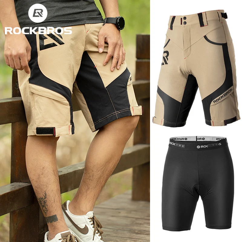 Shorts Summer Outdoor Sports Biker Shorts Climbing Breathable Quick Dry Double Layer