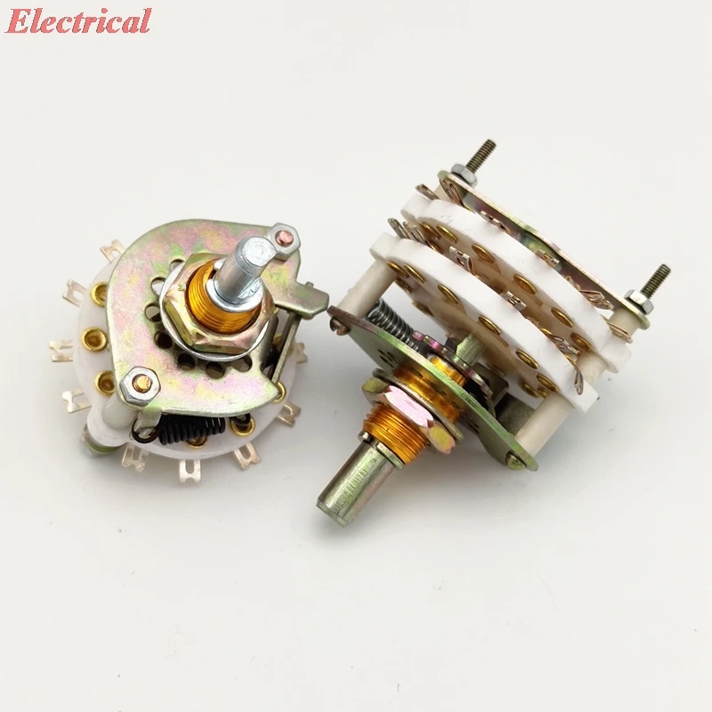 1 шт. Керамика поворотного переключатель диапазонов селектор каналов 2 Слои