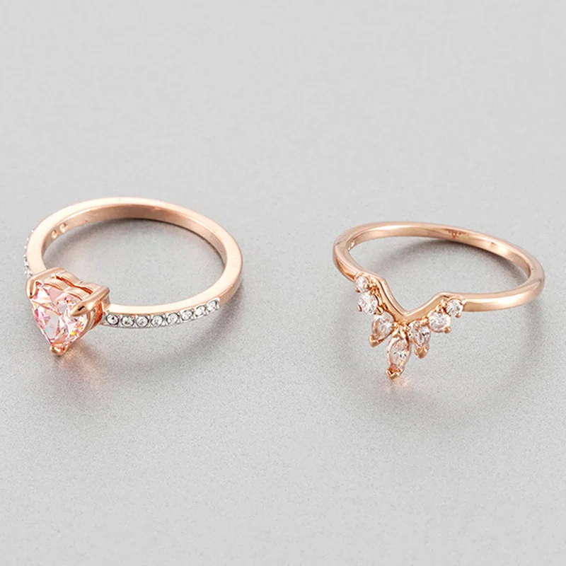 PANDOO модное очаровательное кольцо из чистого серебра 925 пробы оригинал 1:1 копия