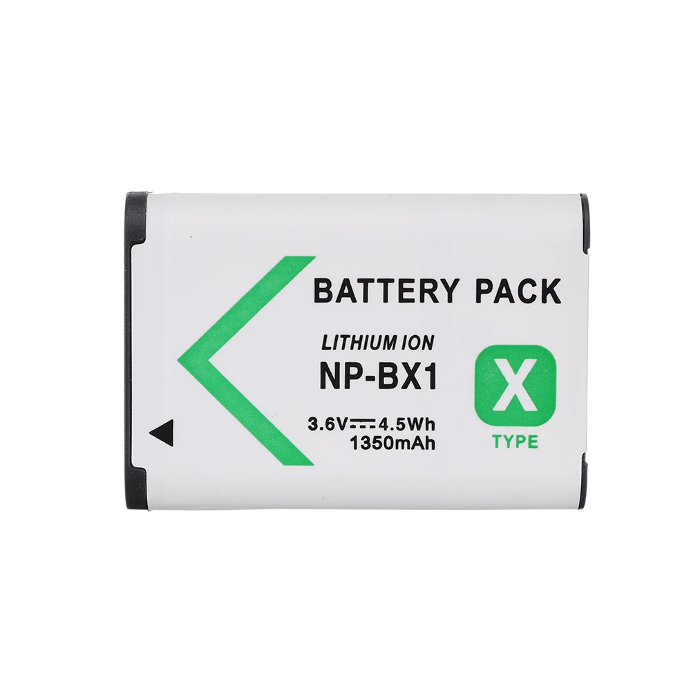Аккумулятор NP-BX1 NP BX1 3 6 В 1350 мАч для Sony DSC RX1 RX100 M3 M2 RX1R GWP88 PJ240E AS15 WX350 WX300 HX300 HX400 |
