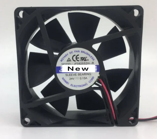 

For Emacro For Jamicon JF0825S2H-R DC 24V 0.15A 80x80x25mm 2-wire Server Cooling Fan