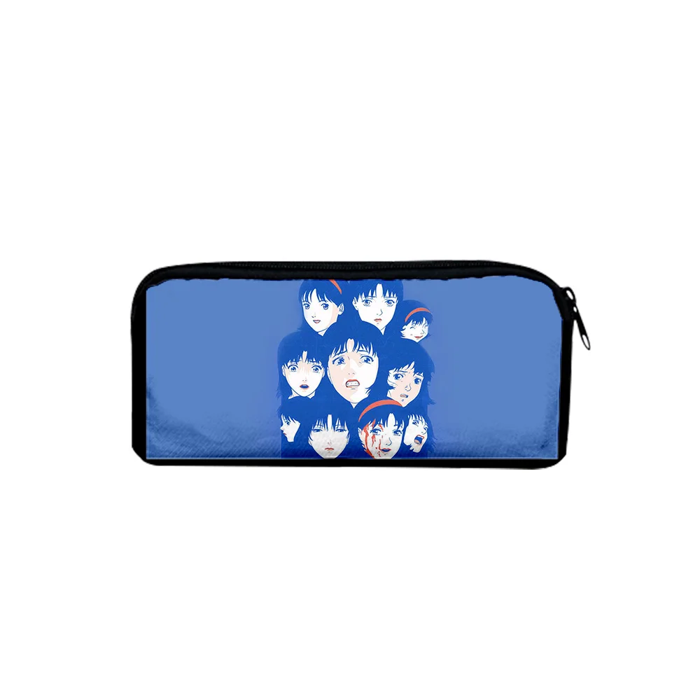 

Kawaii Prefer Blue 3D Merch Oxford Cloth Pencil Case Office Student Pencilcase Cute Canvas Pencil Bag Street Fashion Style