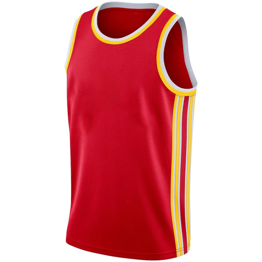 

American Basketball Atlanta Jersey Custom Sport Fans Wear Trae Young John Collins Jersey Embroider City Edition Jerseys T-Shirt