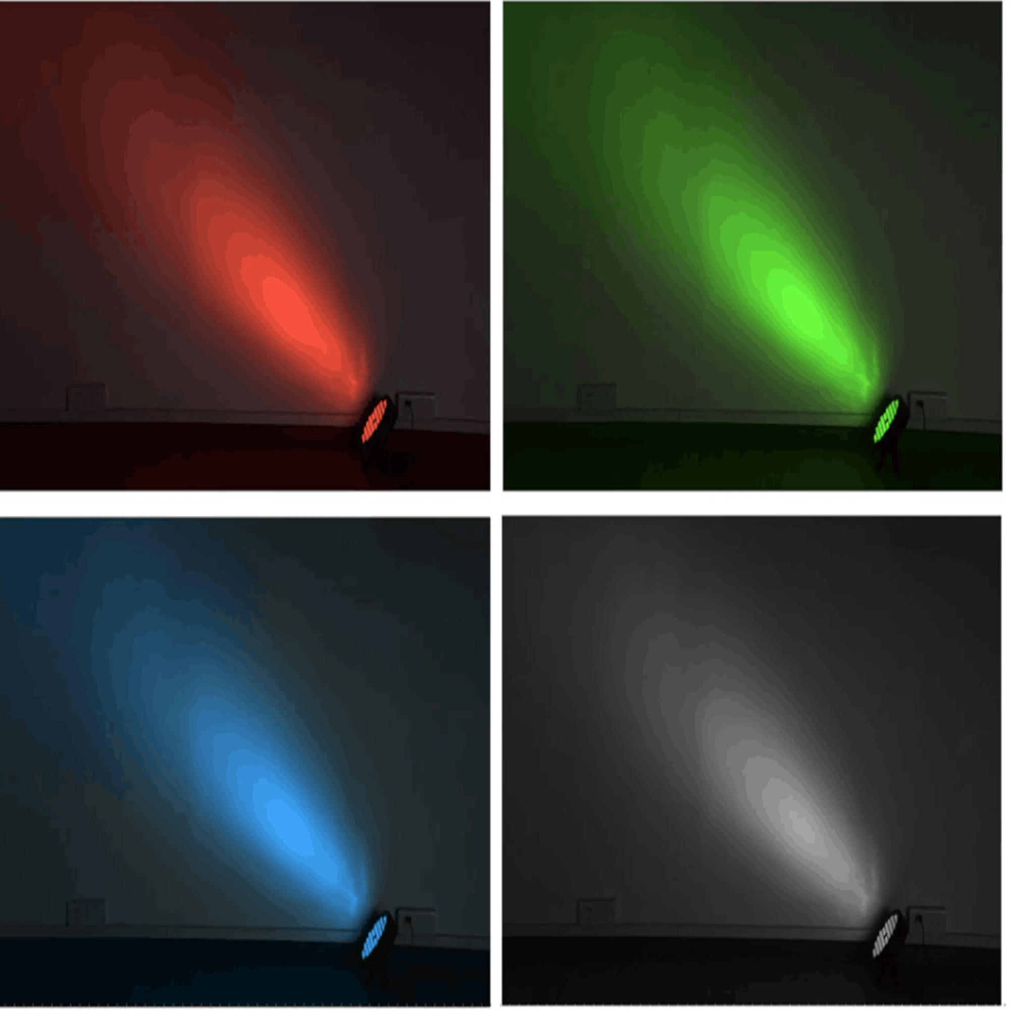 Плоский светодиодный RGB-Стробоскоп YaYao Par 54x3 Вт сценический эффект DMX 512 для диджея