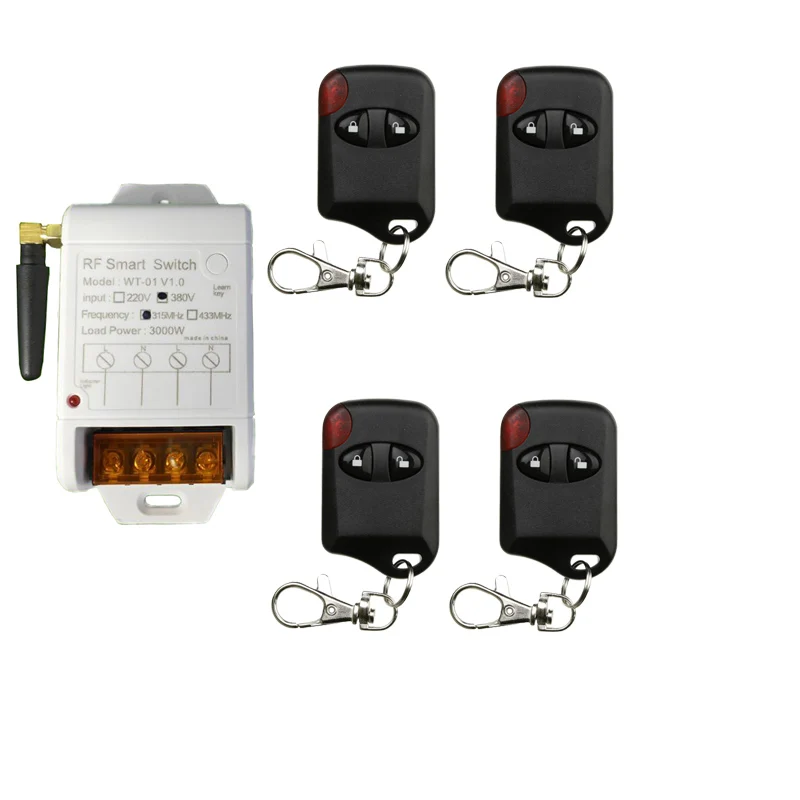 Новый AC220V/380В 1CH 30A пульт дистанционного управления выключатель света teleswitch реле