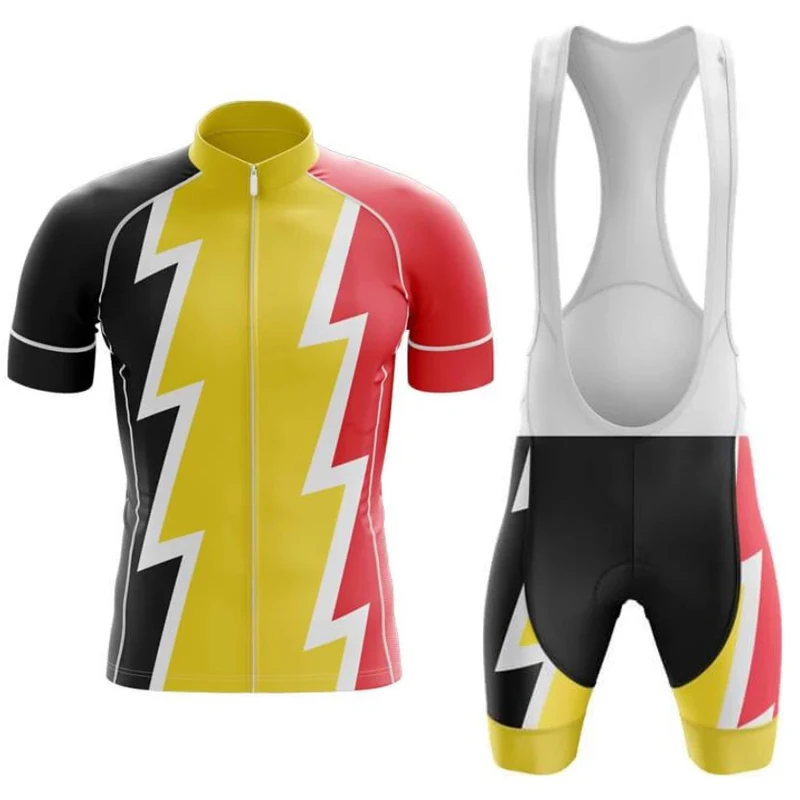 Новая команда из Бельгии Джерси для велоспорта по индивидуальному заказу