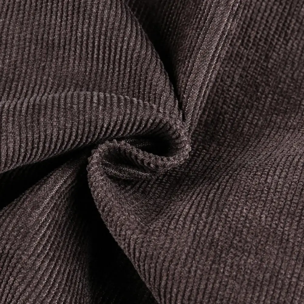 

Women Elastic Waistband Corduroy Pockets Ankle Tied Loose Pants Casual Trousers Loose Pants Casual Trousers Women Trousers 2021