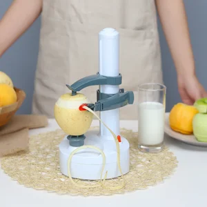 electric fruit peeler kitchen gadget multifunction vegetable apple peeling machine automatic potato cutter peeler household tool free global shipping