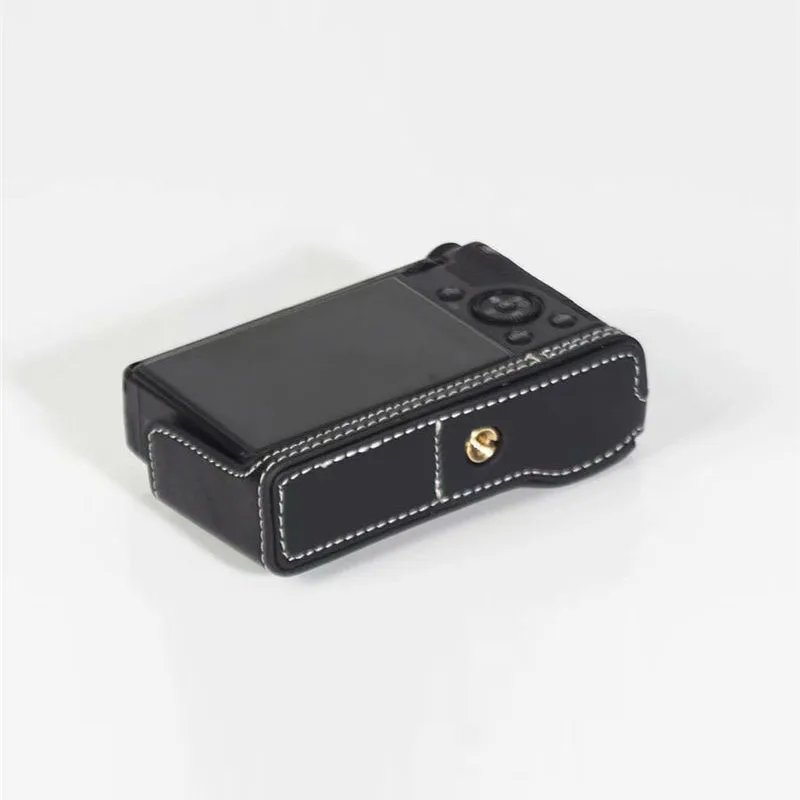 Чехол для камеры из искусственной кожи Ricoh GR III GR3 получехол батареи открытая