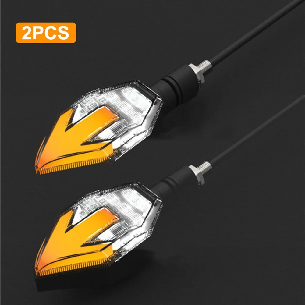 

12V LED Turn Lights 2pcs ABS Indicator LED Replacement Signal Tail Light
