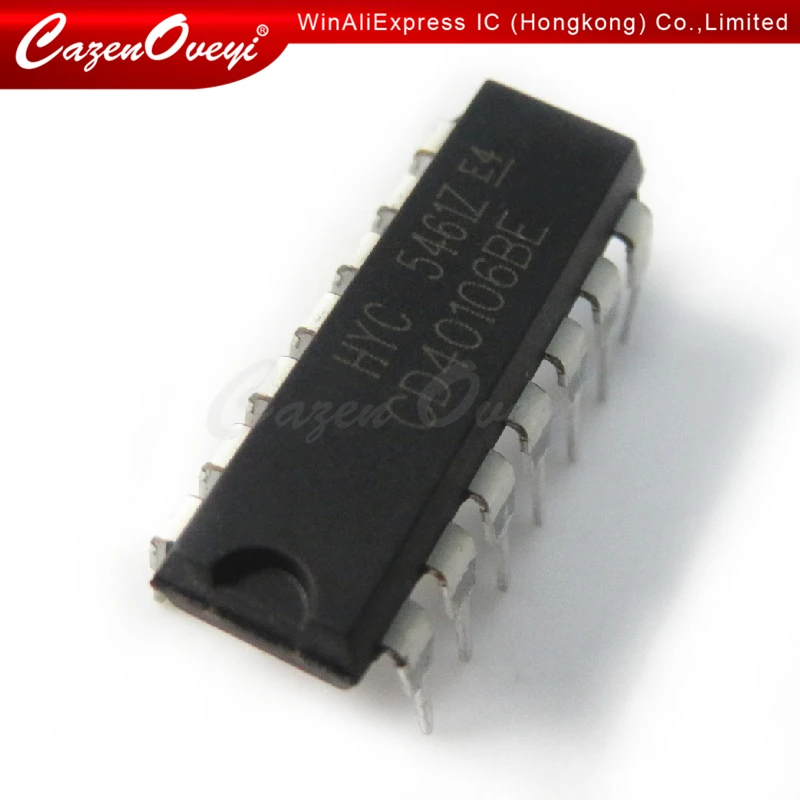 10 шт./лот CD40106BE DIP14 CD40106 DIP 40106BE DIP-14 Новый и оригинальный IC в наличии | Электронные