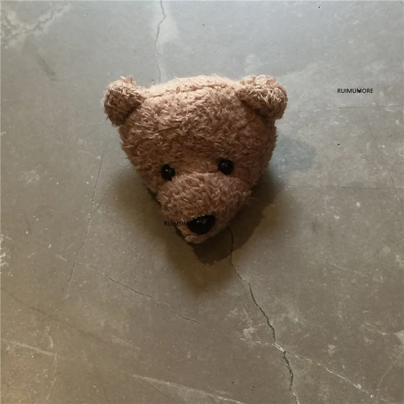 Новинка примерно на 6 см Плюшевая мягкая игрушка аксессуары в виде мишки плюшевая