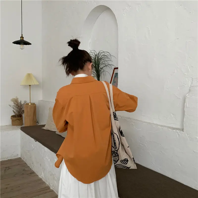 Однотонная Базовая Универсальная 2020 стильная короткая Корейская Повседневная