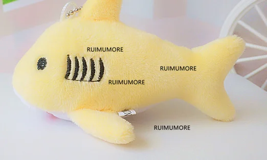 12cm multi-color- cute shark plush toy, Stuffed& Plush Animal Baby Toys doll, size 7-21cm, gift plush toys For kids - Цвет: 12cm